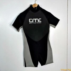 OTE ON THE EDGE Neoprenanzug Shorty 3,0 mm Nassanzug Herren S schwarz/grau Neopren/Nylon - Bild 1 von 5