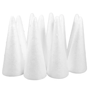 Cardboard Cones Floral Cone Foam Cones 24 Inch Cone Polystyrene Shapes - Picture 1 of 12