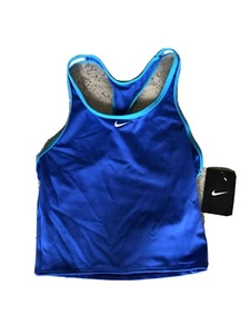 Nike Girls Sports Racer back tank Size 14 NWT - Picture 1 of 4