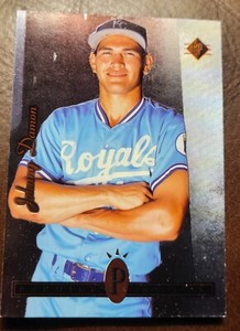 1994 SP Foil Johnny Damon #3 ROOKIE BASEBALL CARD Royals