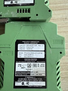 PHOTON CONTROL FTC-DIN-SSMA-2512-EP2B LAM:666-045257-006 - Picture 1 of 7