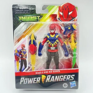 Modellino Power Rangers Beast Morphers Beast X King Red Ranger Hasbro 🔥🔥 - Foto 1 di 3