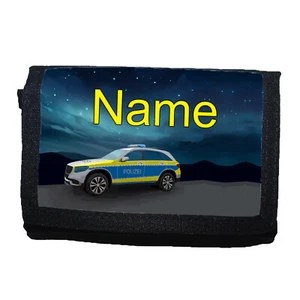 Polizei Geldbörse Name / Kinder / Geldbeutel / Klarsichtfenster / personalisiert - Bild 1 von 7