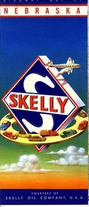 1949 Skelly Road Map: Nebraska NOS - Bild 1 von 1