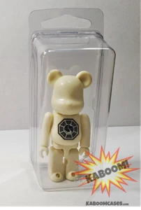 5 - Bearbrick 100% Plástico Estuches Cajas Almejas Almacenamiento Expositor Blister ¡NUEVO! - Imagen 1 de 5