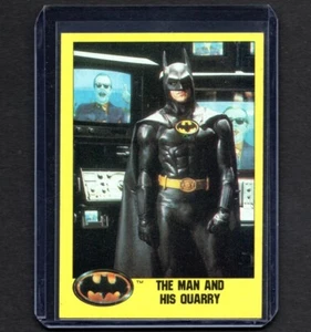 MICHAEL KEATON 1989 Topps BATMAN Series 2 Movie Trading Card #134 PSA - Picture 1 of 2