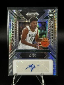 2024 Panini Prizm Draft Picks YVES MISSI Baylor Pelicans RC HYPER PRISM SP π - Picture 1 of 2
