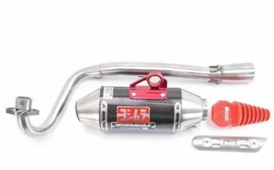 Yoshimura RS-2 Carbon Fiber Full Exhaust Pipe Kawasaki KLX 110 KLX110L KLX110RL - Image 1 of 4