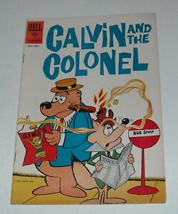 Calvin and the Colonel # 2 Dell Comics July 1962 Funny Animal Cartoon Character