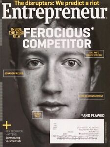 MARK ZUCKERBERG ~ Entrepreneur Magazine ~ July 2012 ~ C-2-2