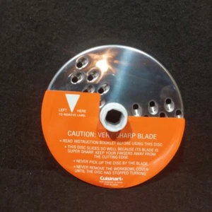 Cuisinart Slicer Disc Blade AFP-7 Food Processor Smart Power Shredder 4 7/8" - Picture 1 of 3