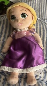Disney Princess Tangled Animators Rapunzel Toddler Plush Doll 12"