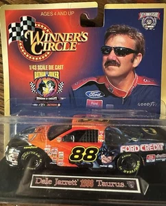 1998 Winners Circle #88 Dale Jarrett Ford Taurus 1/43 ~Batman vs. Joker~ HTF - Picture 1 of 3