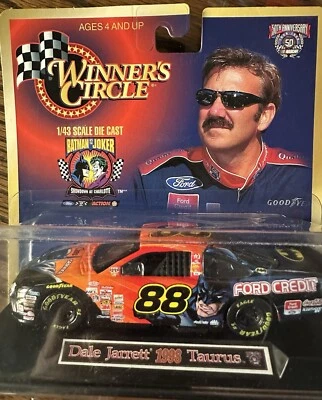 1998 Winners Circle #88 Dale Jarrett Ford Taurus 1/43 ~Batman vs. Joker~ HTF - Image 1 of 3