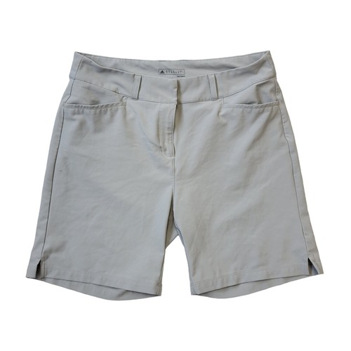 Adidas pantaloncini sportivi grigi uk donna taglia 12 W30 AA307