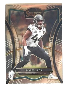 2019 PANINI SELECT MYLES JACK PREMIER LEVEL JACKSONVILLE JAGUARS #128 - Picture 1 of 1