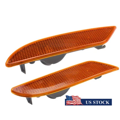 2PCS LED Front Bumper Side Marker Light For Mercedes Benz W221 S550 S600 2007-09 Foto 1 de 4