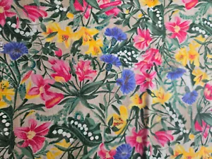 Colourwash Florals print by Jennifer Sampou for P&B Textiles (24"x44") - Picture 1 of 2