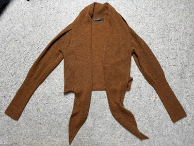 Peruvian Connection Sweater Cardigan Womens XS Baby Alpaca Drape Open Front - Image 1 of 4