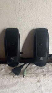 π Logitech S-120 PC Lautsprecher Stereo Boxen mit 3,5mm Klinke β Schwarz - Afbeelding 1 van 3