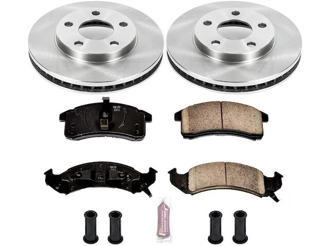 Kit de pastillas de freno delanteras y rotor para Pontiac Trans Sport TG514JW 1992-1993 Foto 1 de 1