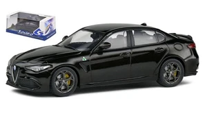 SOLIDO SL4313107 ALFA ROMEO GIULIA QUADRIFOGLIO 2019 BLACK 1:43 Modellino - Foto 1 di 1