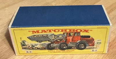 Pala tractor Matchbox “Hatra” K3 - Lesney, Inglaterra Foto 1 de 4
