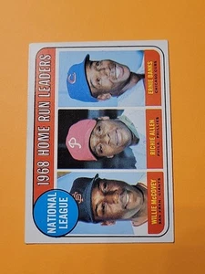 1969 Topps Set-Break #  6 Nl Home Run Leaders EX - Picture 1 of 8