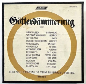 GÖTTERDÄMMERUNG / Wagner - Box set of 3-7½ ips Reel Tape • London LON U 90098 - Picture 1 of 4