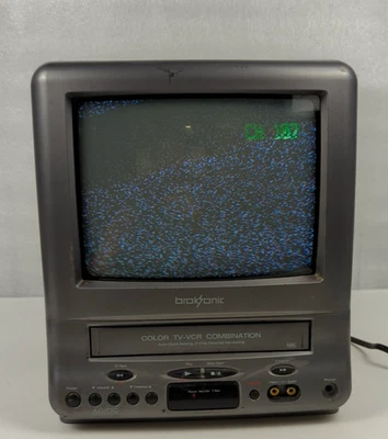 Broksonic CTSGT-2799C CRT TV VCR Combo 480i - 9" - Image 1 of 4