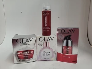 Olay Lote 4 Artículos Crema Regenerista Súper Suero y Suero Regenerador - Imagen 1 de 5