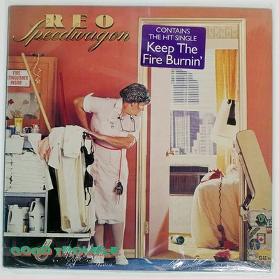 REO SPEEDWAGON GOOD TROUBLE EPIC FE38100 US VINYL LP - Image 1 of 2