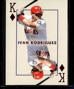 2000 Pacific Invincible #30 Ivan Rodriguez Kings of the Diamond - Picture 1 of 2