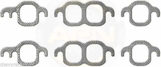 55 - 72 Chevrolet Small Block Exhaust Manifold Gaskets - Изображение 1 из 1