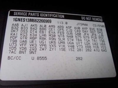 06 07 08 GMC ENVIOY POTENCIA FRENO REFUERZO 5,3 L CON CILINDRO MAESTRO 543364 543364 Foto 1 de 4