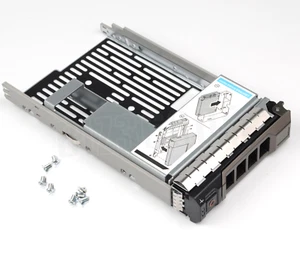 3.5" Festplattenfach Caddy with 2.5" Adapter Für Dell Gen13 PowerEdge T430+Screw - Afbeelding 1 van 9