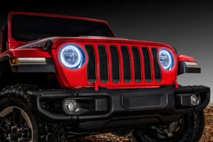 Oracle Jeep Wrangler JL/Gladiator JT LED Halo Headlight Kit, Waterproof - Picture 1 of 12