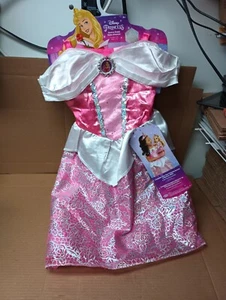 NEW DISNEY PRINCESS SLEEPING BEAUTY COSTUME SIZE KIDS 4-6X FAST/FREE SHIPPING - Picture 1 of 4