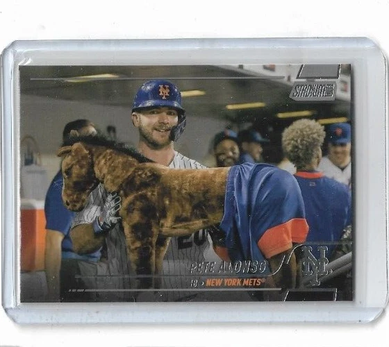PETE ALONSO 2022 Topps Stadium Club Baseball Photo Variation SP #216 METS (JM)
