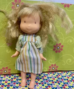 Vtg American Greeting 1975 Holly Hobbie Knickerbocker KTC 6" Doll Vinyl - Picture 1 of 6