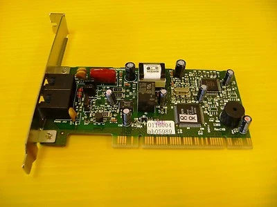 Model: 1301 Modem w/ line and phone jack 125-07801407  - Image 1 of 4