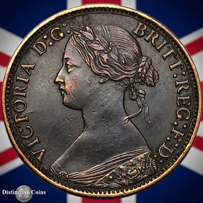 Great Britain 1868 Farthing 1/4d GB3629 - Image 1 of 2