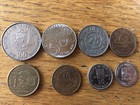 South America Lot Of 8 Coins