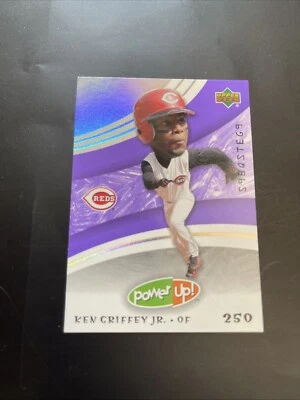 2004 KEN GRIFFEY JR Upper Deck Power Up Purple 250 Point Insert #90 Rare - Image 1 of 2