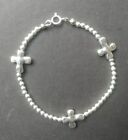 Jewelry Bracelet Cross Nickel Free Handmade