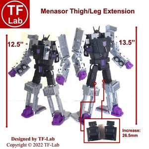 Leg Extension Upgrade Kit: Transformers Generations Legacy Motormaster Menasor - Picture 1 of 12