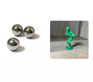 ⭐️ Mouse Trap Diver Replacement 3 Steel Balls Replacements Milton Bradley MB - Picture 1 of 5