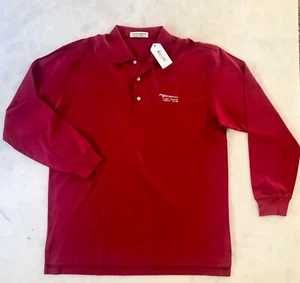 Camisa de golf roja mediana de la colección Abu Dhabi Club Cunningham manga larga - Imagen 1 de 7