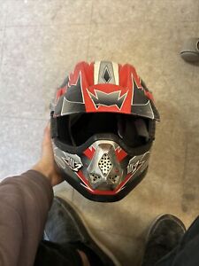 Raider MX-2 Racing Helmet Extra Large Gray Power Sports Motocross 2009 DOT A-635