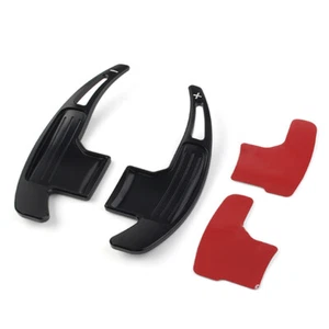 Prolunga Cambio Volante Paddle Per Ford Mustang 2015 - 2021 Nero - Foto 1 di 5